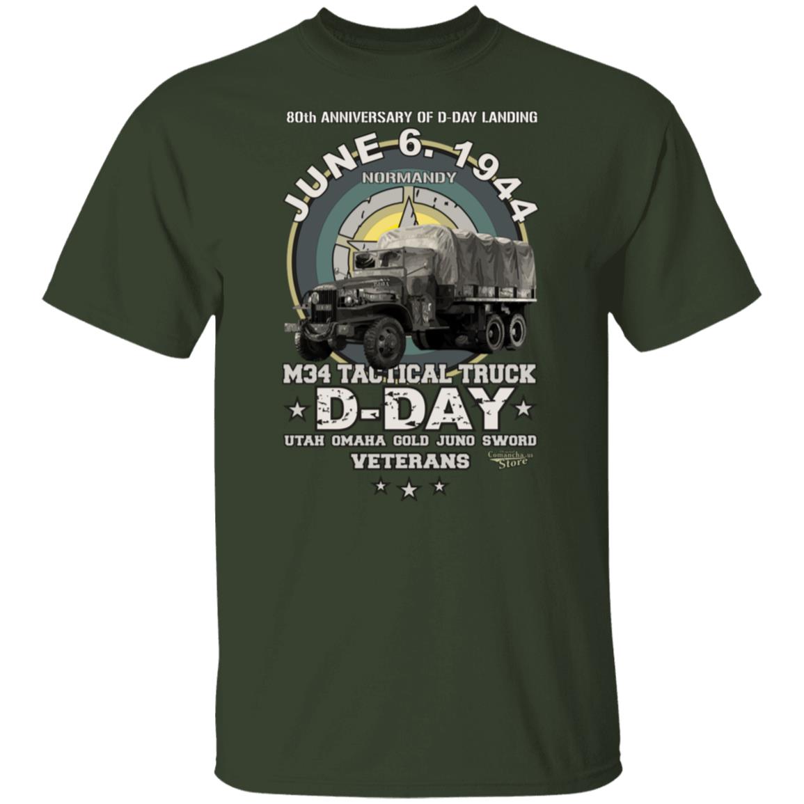 D-DAY M34 Tactical Truck T-Shirt