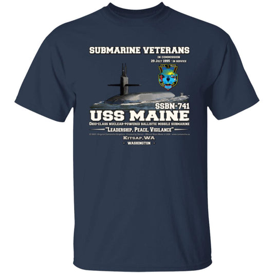 USS MAINE SSBN-741 T-Shirt