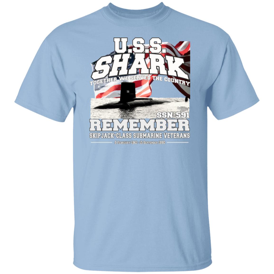 USS SHARK SSN-591 Submarine T-Shirt