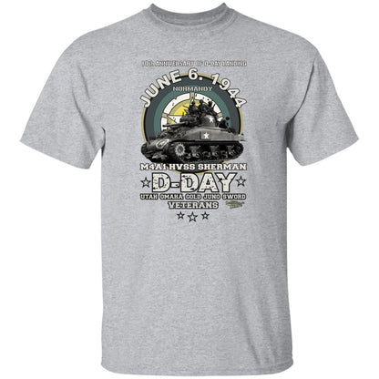 D-DAY M4A1 HVSS SHERMAN T-shirt