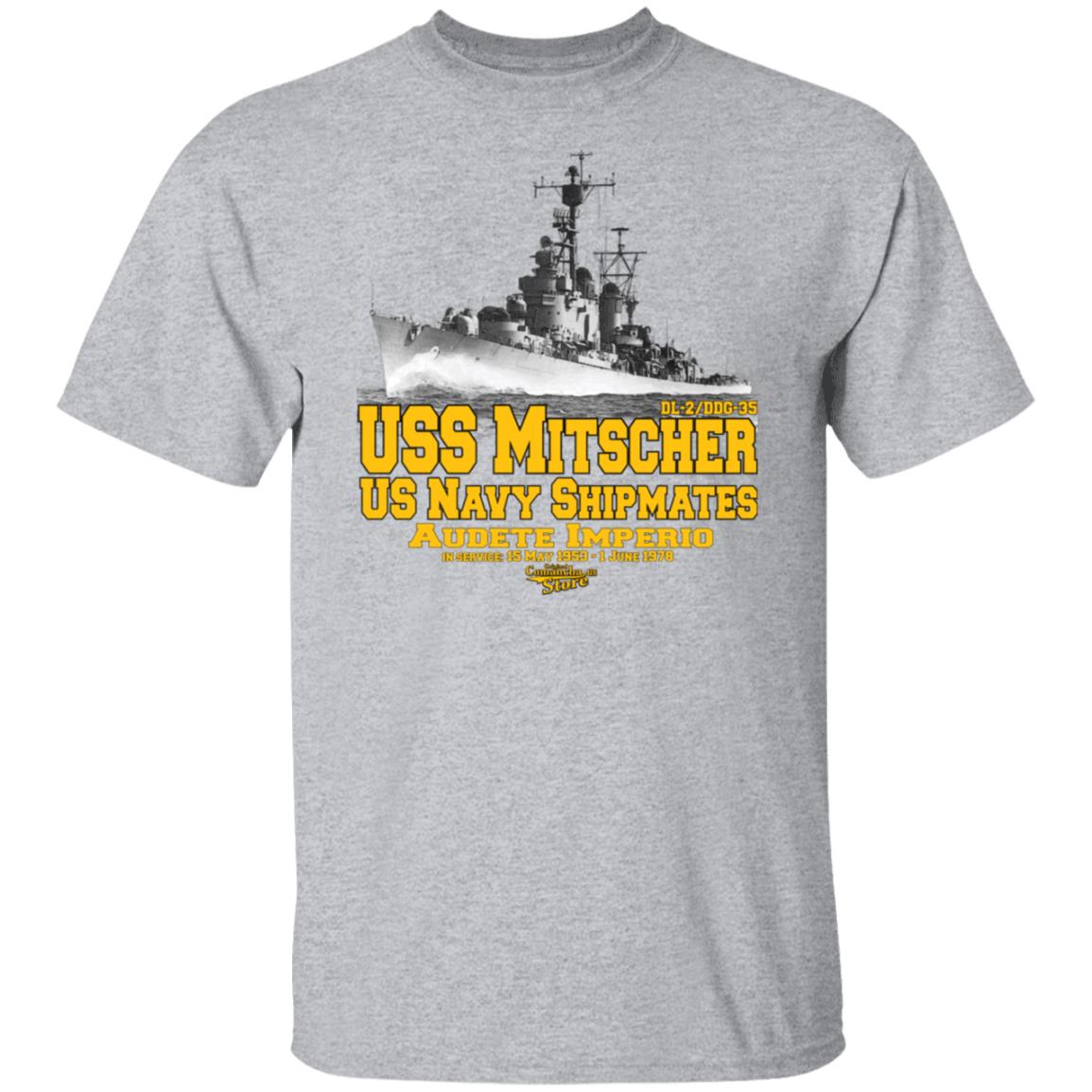 USS MITSCHER DL-2 T-Shirt