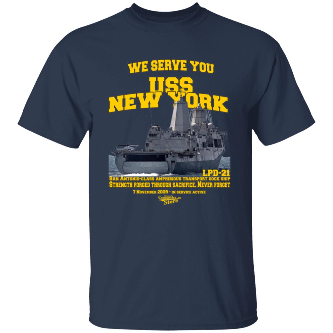 USS New York LPD-31 T-Shirt