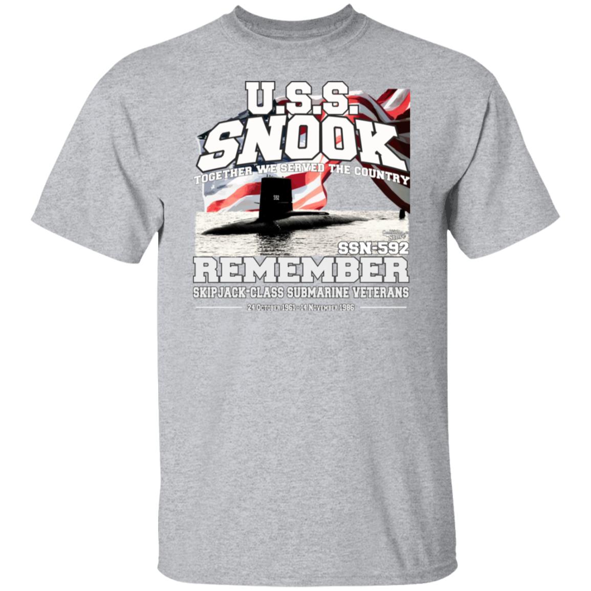 USS SNOOK SSN-592 Submarine T-Shirt