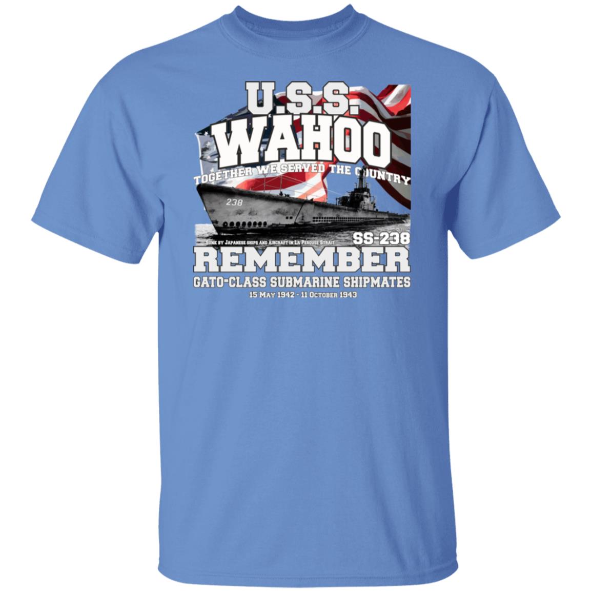 USS WAHOO SS-238 Submarine T-Shirt