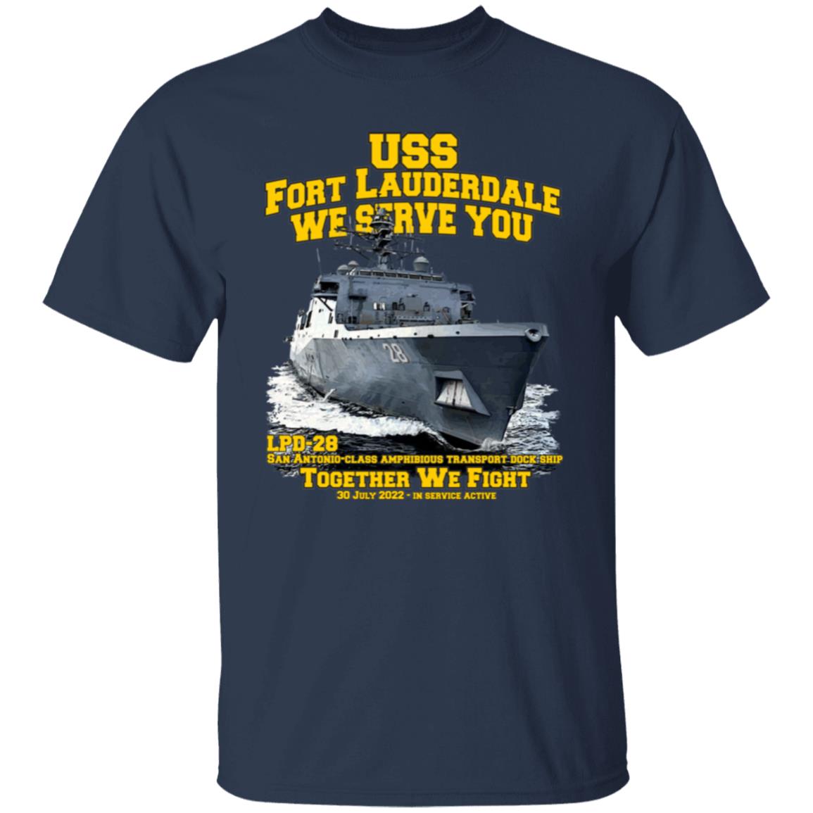 USS Fort Lauderdale LPD-28 T-Shirt