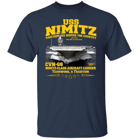 U.S.S. NIMITZ CVN-68 Supercarrier T-Shirt