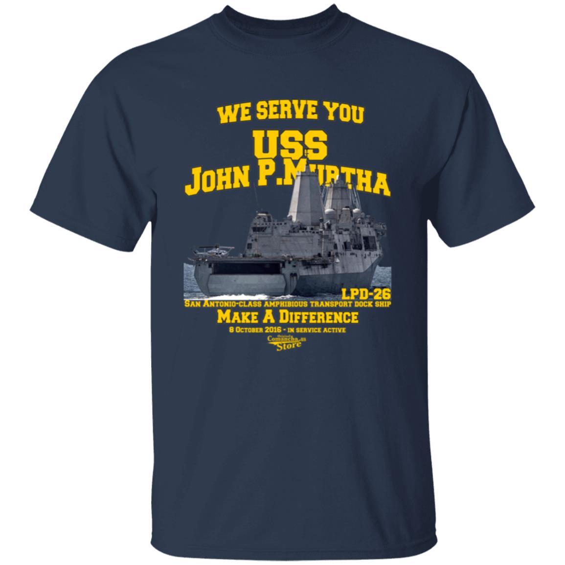 USS John P. Murtha LPD-26  T-Shirt