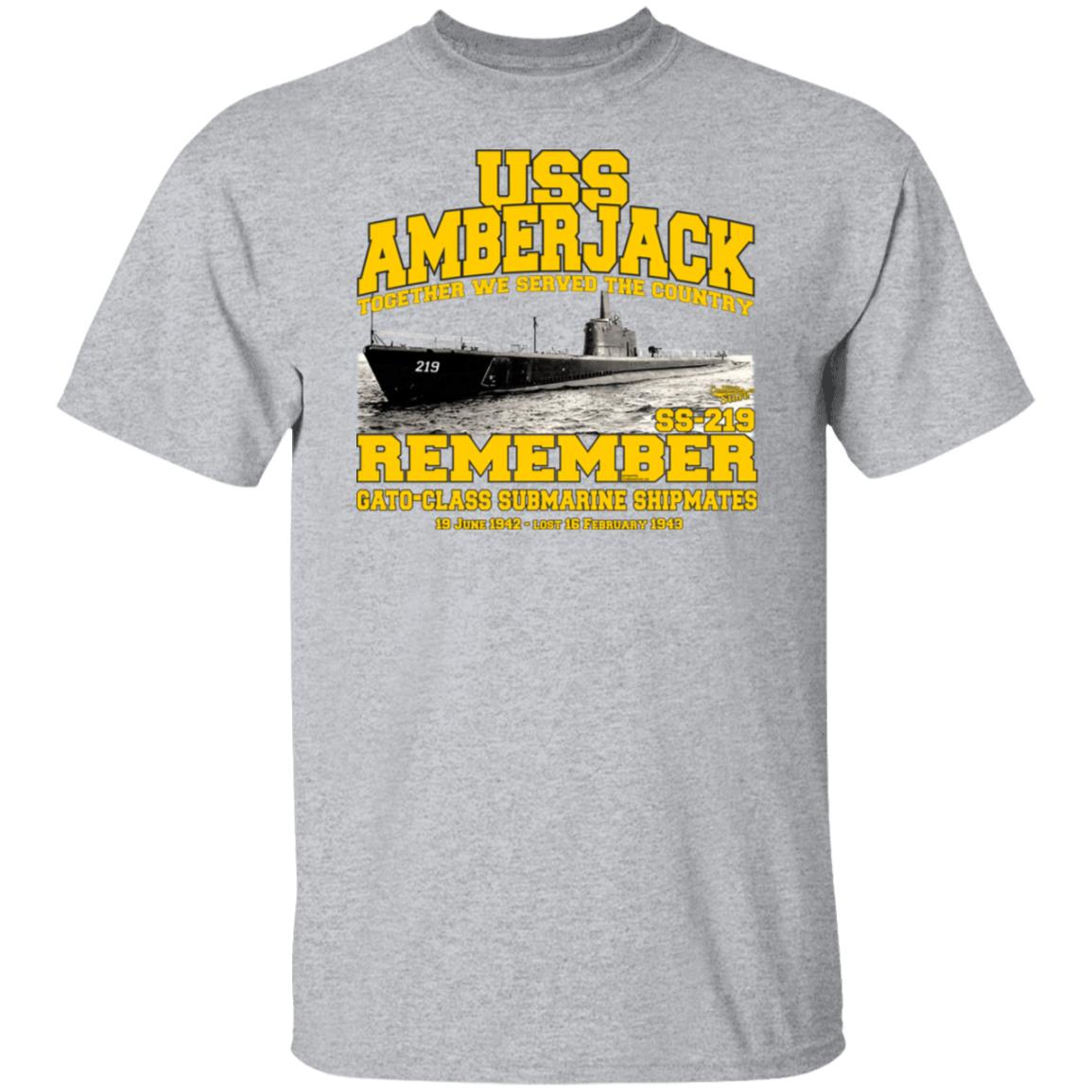 USS AMBERJACK SS-219 Submarine T-Shirt