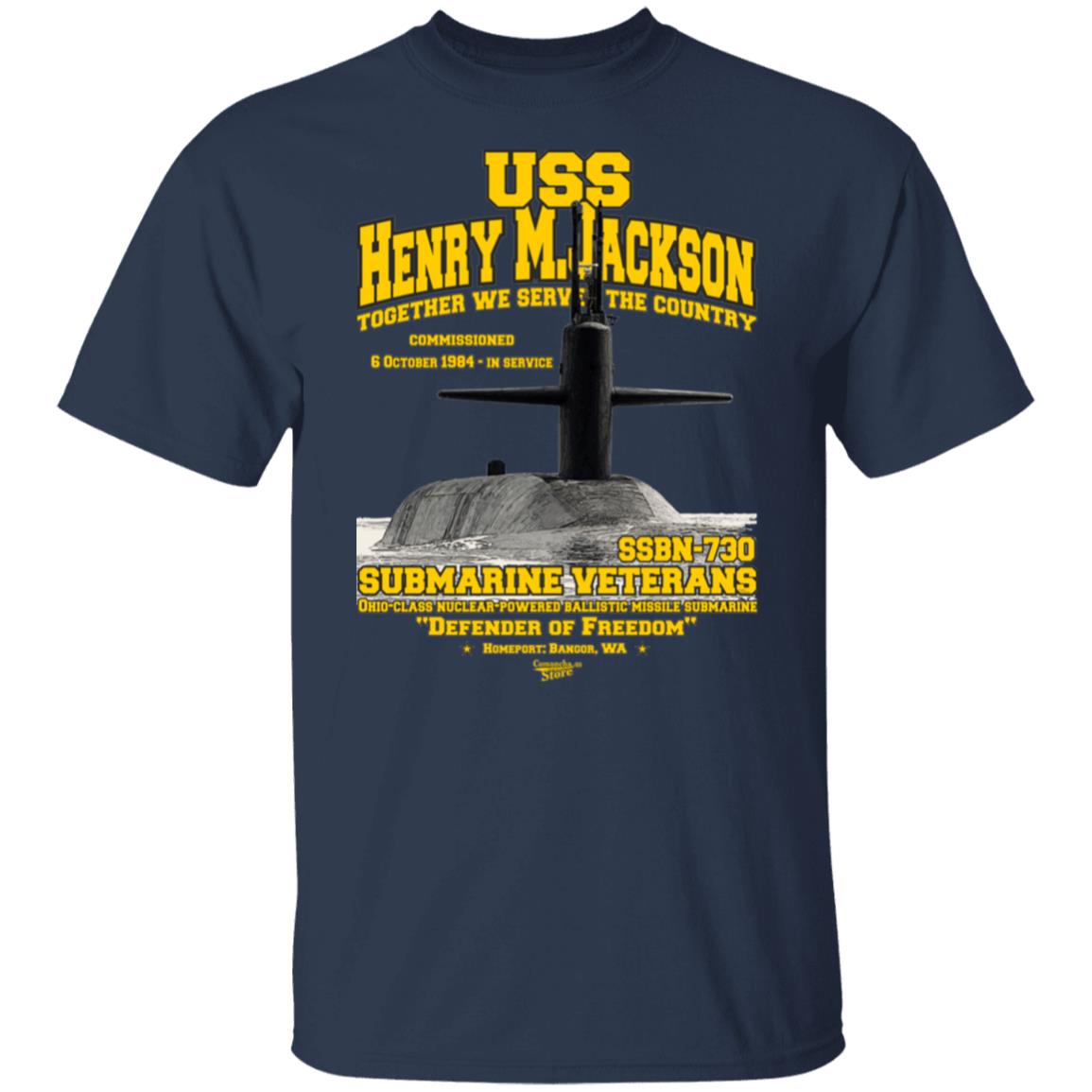 USS Henry M.Jackson SSBN-730 US Submarine t-shirt