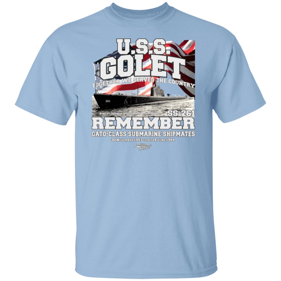 USS COLET SS-261 Submarine T-Shirt