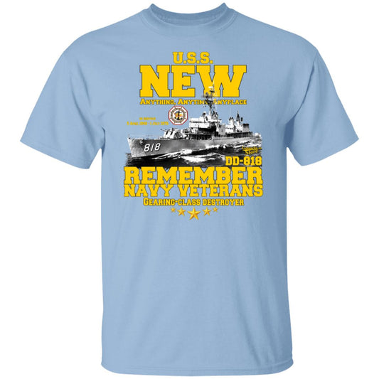 USS NEW DD-818 Destroyer t-Shirt