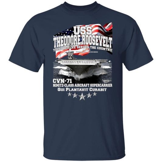 USS Theodore Roosevelt t-shirt,