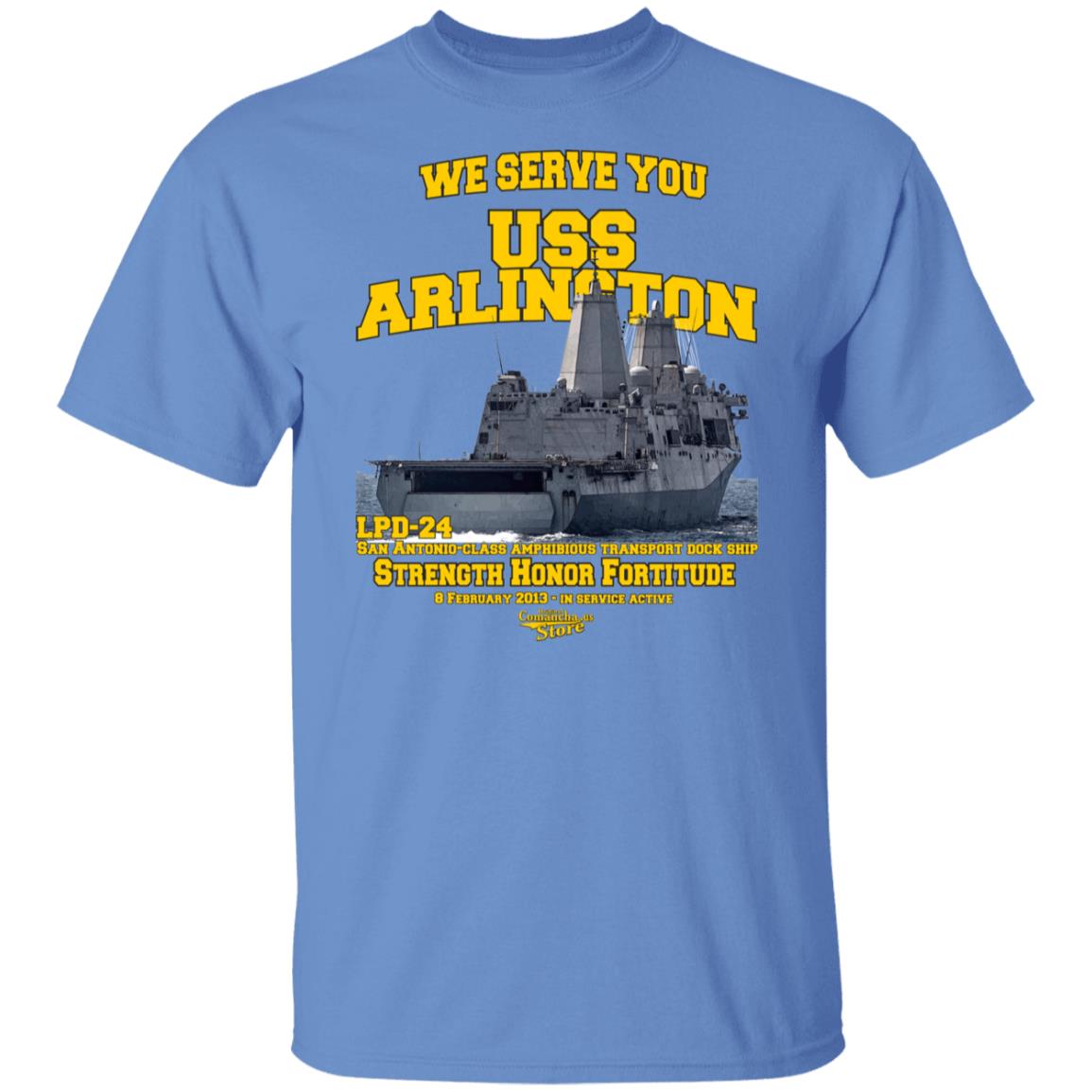 USS Arlington LPD-24 T-Shirt