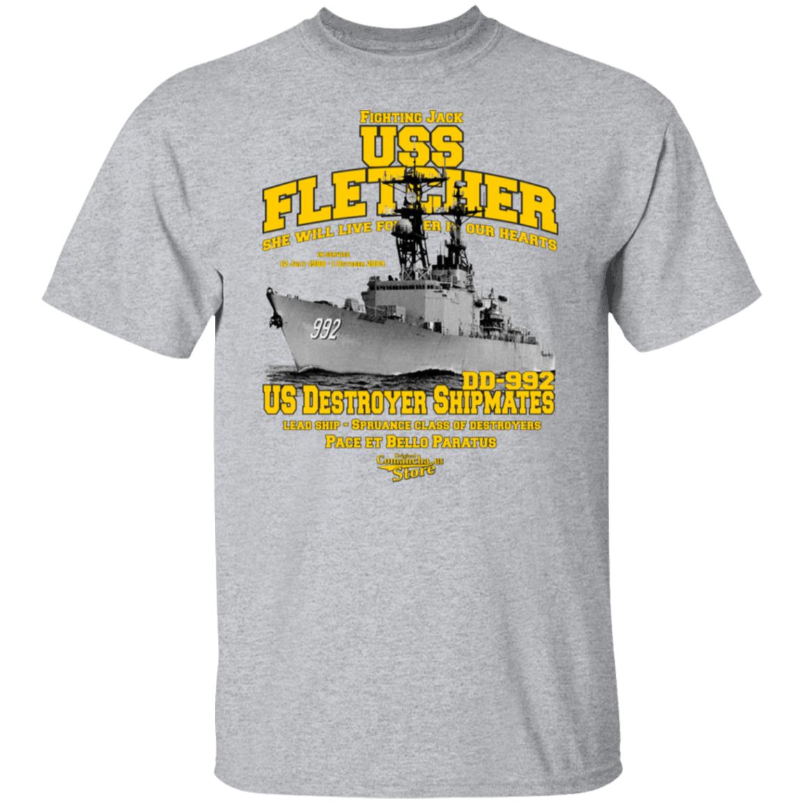 USS FLETCHER DD-992 T-Shirt