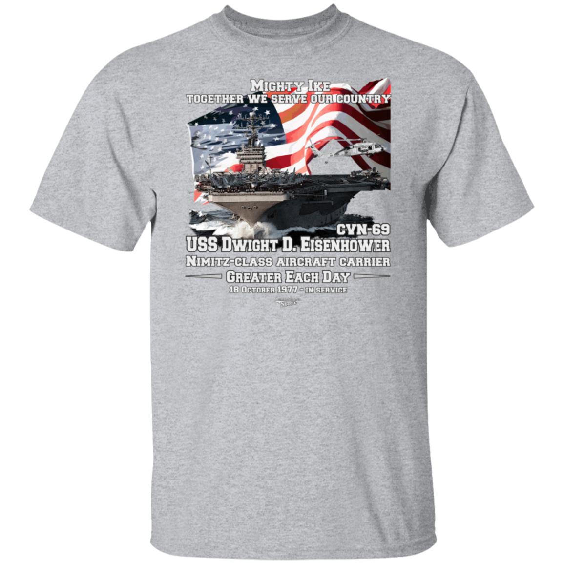 USS DWIGHT D. EISENHOWER CVN-69 T-Shirt