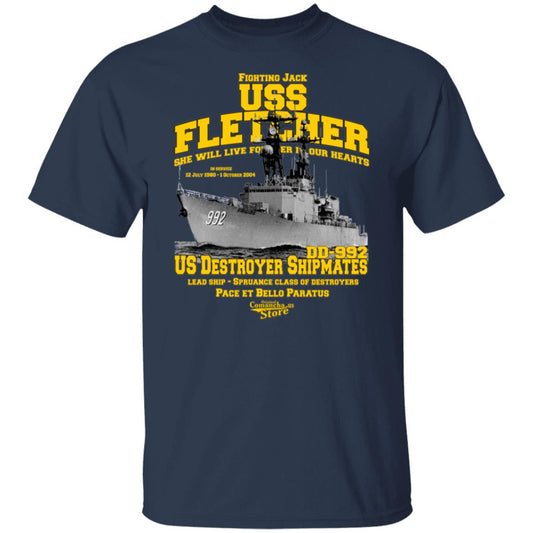 USS FLETCHER DD-992 T-Shirt