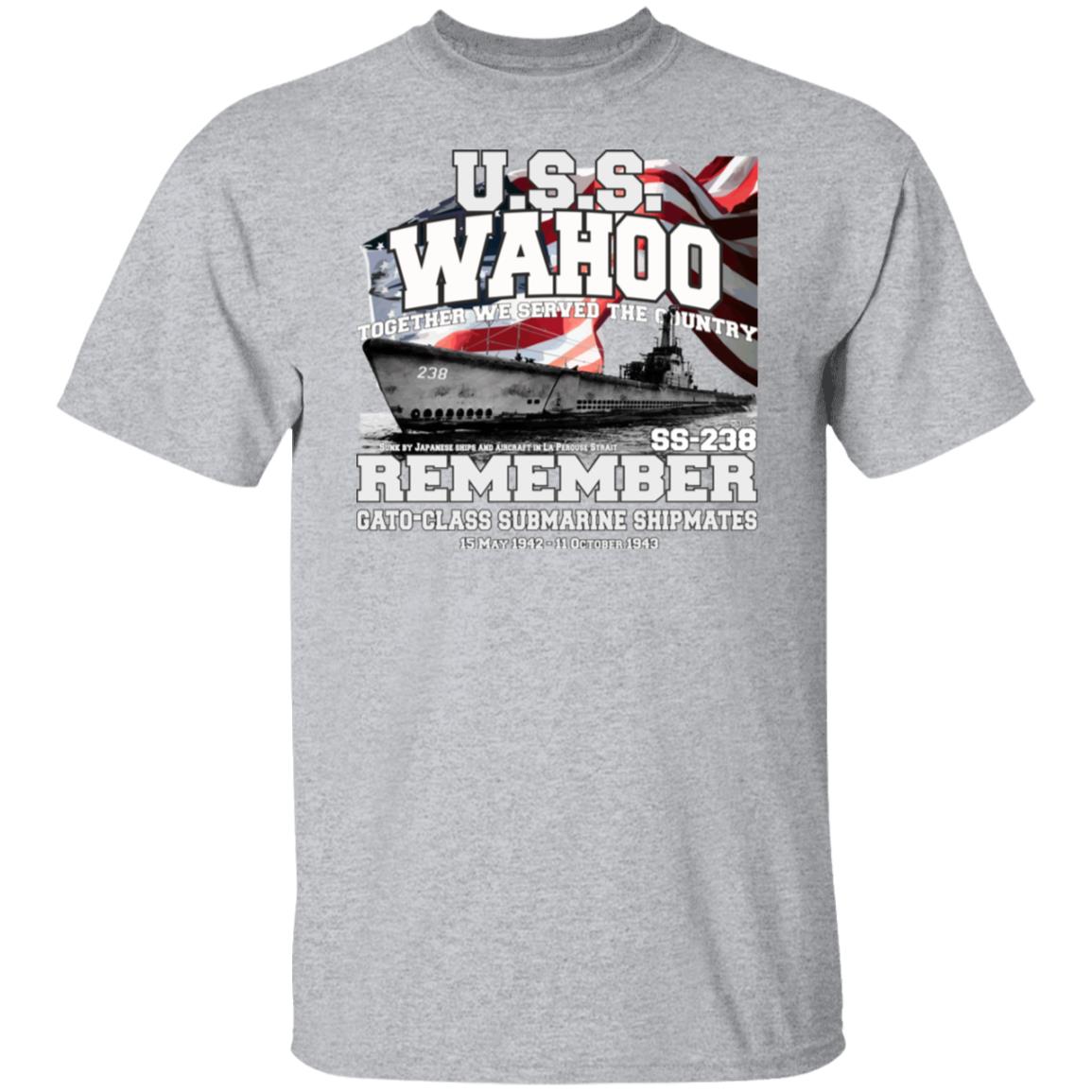 USS WAHOO SS-238 Submarine T-Shirt