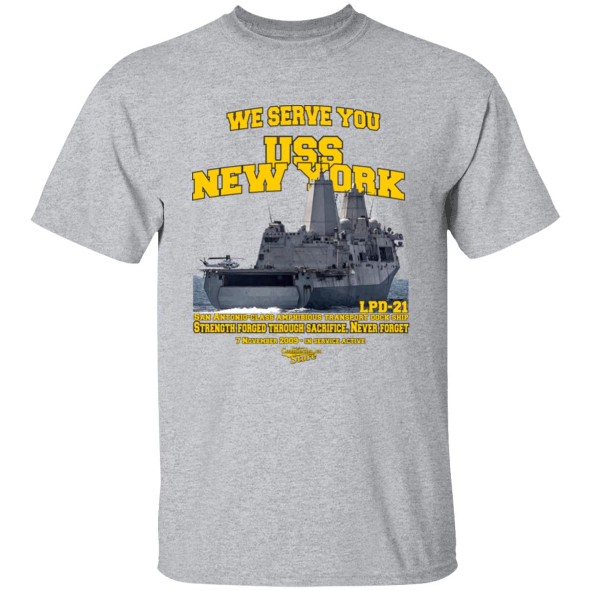 USS New York LPD-31 T-Shirt