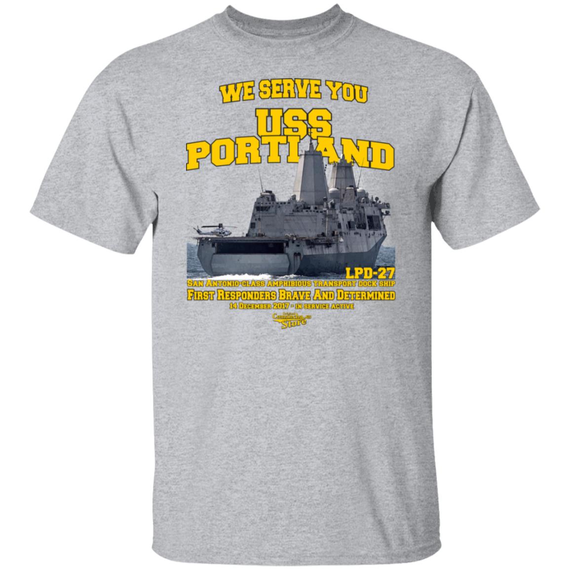 USS Portland LPD-27 T-Shirt