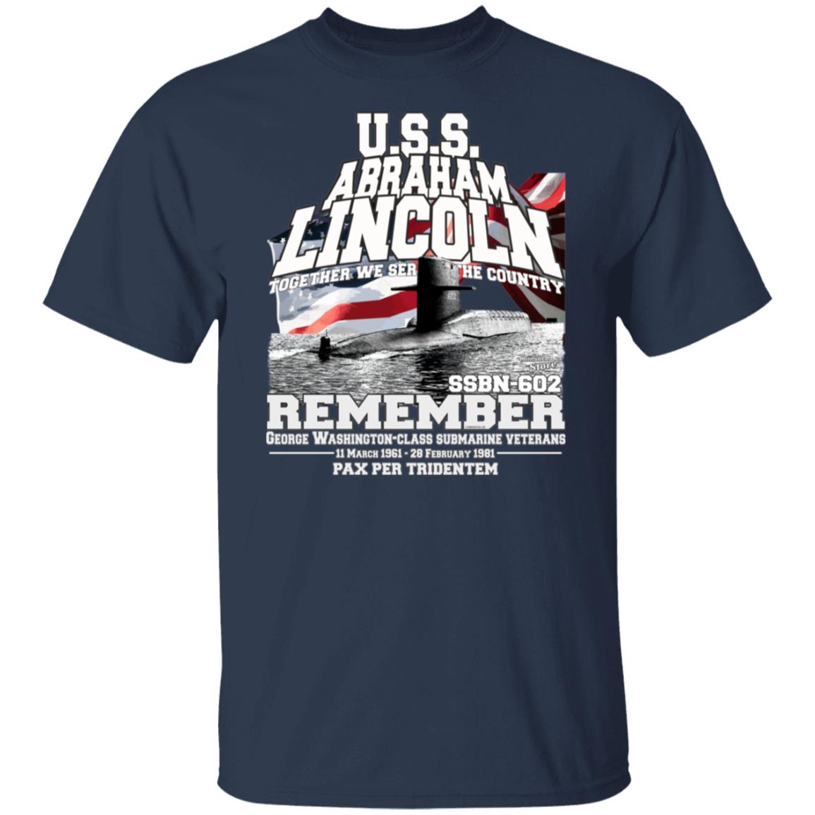 USS Abraham Lincoln SSBN-602 T-shirt