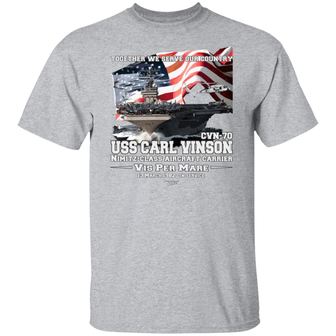 USS CARL VINSON CVN-70 T-Shirt