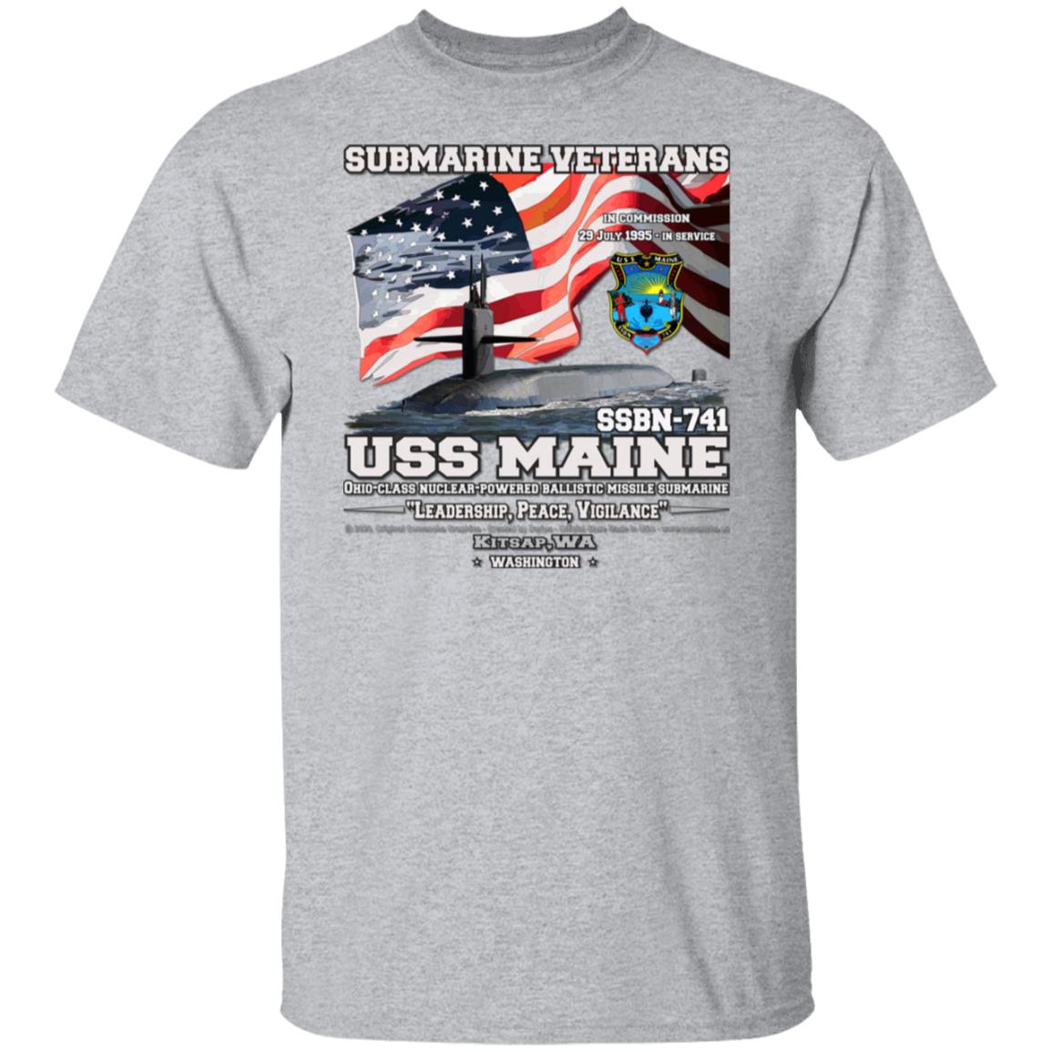 USS MAINE SSBN-741 T-Shirt