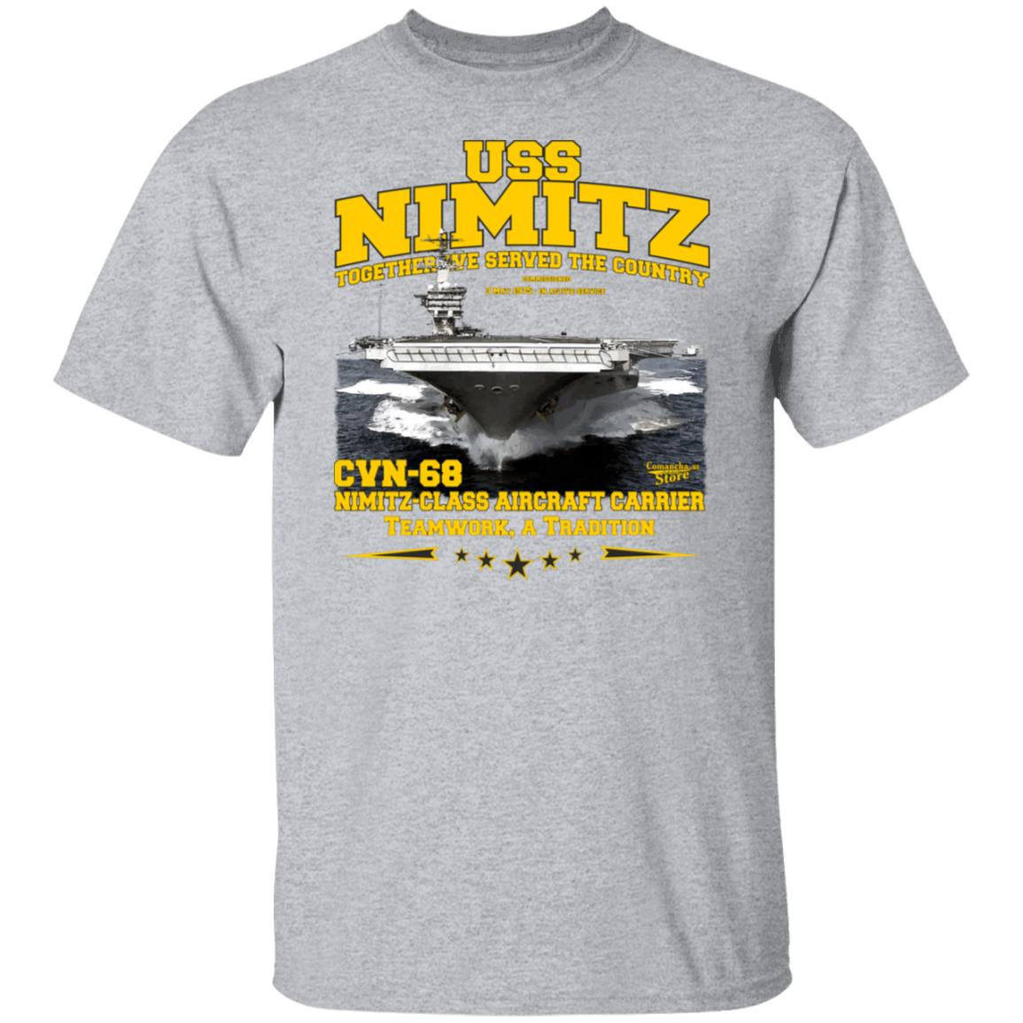 U.S.S. NIMITZ CVN-68 Supercarrier T-Shirt