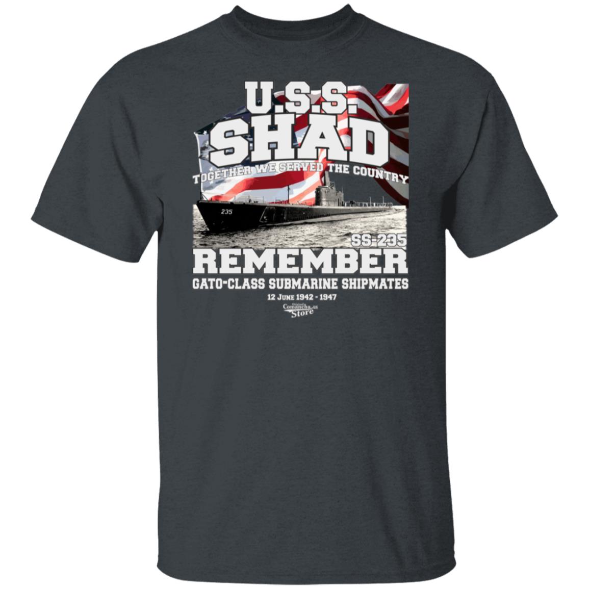 USS SHAD SS-235 Submarine T-Shirt