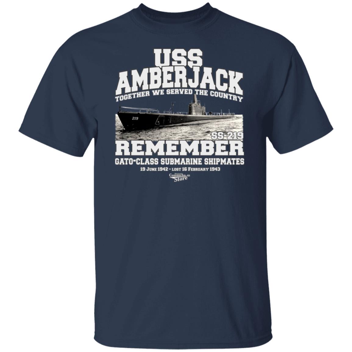 USS AMBERJACK SS-219 T-Shirt