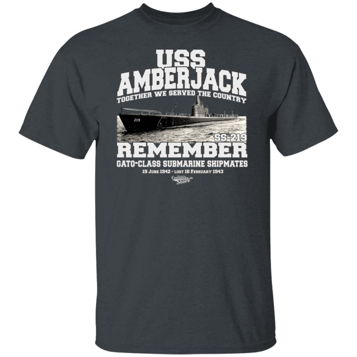 USS AMBERJACK SS-219 T-Shirt