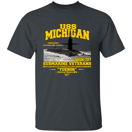 USS MICHIGAN SSGN-727 US Submarine t-shirt