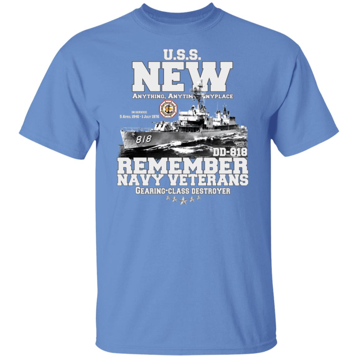 USS NEW destroyer t-shirt