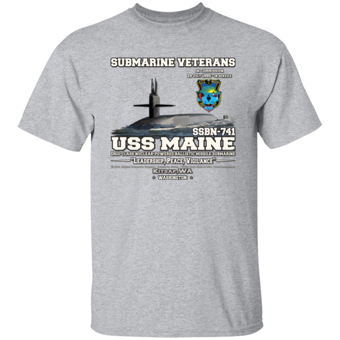 USS MAINE SSBN-741 T-Shirt