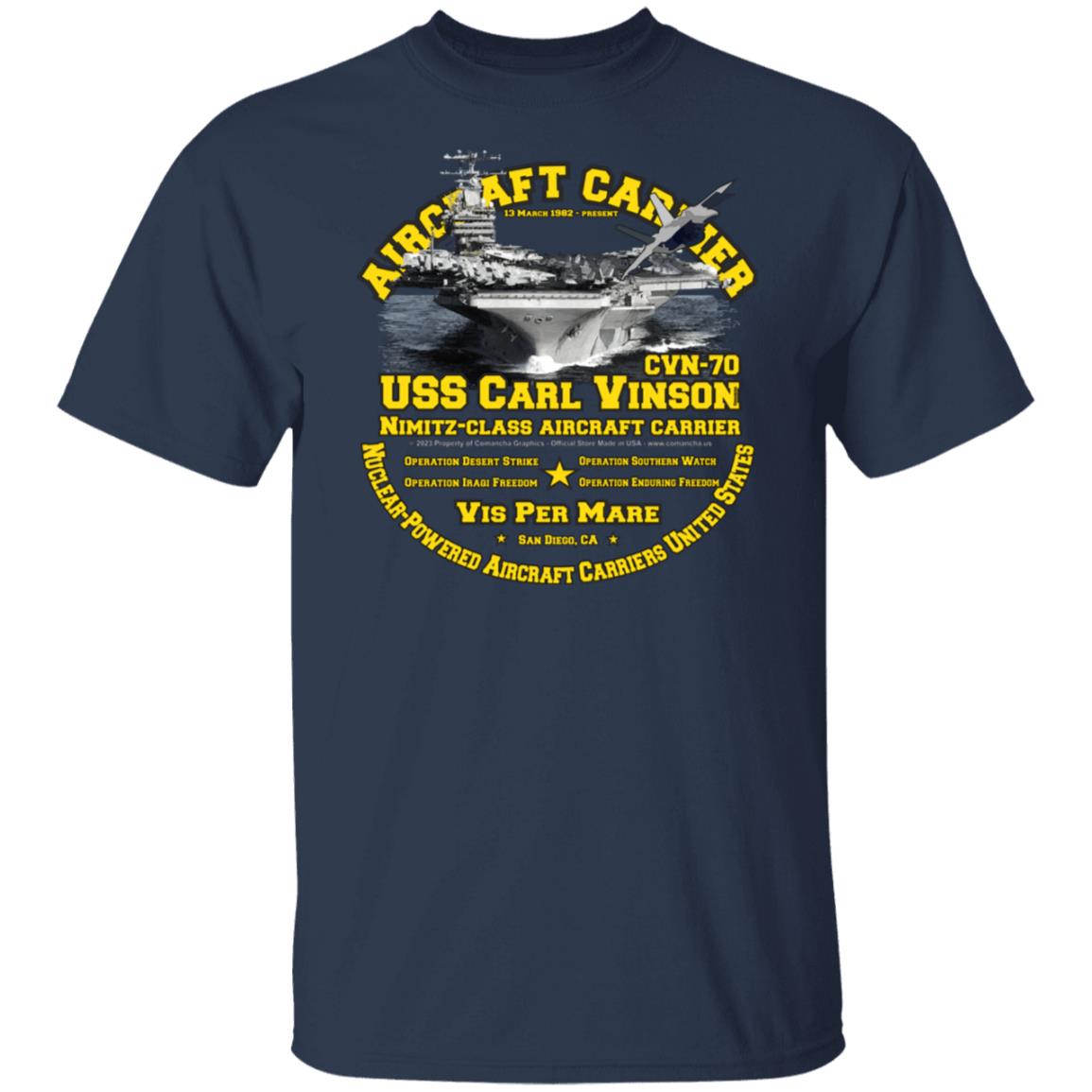 USS CARL VINSON CVN-70 T-Shirt