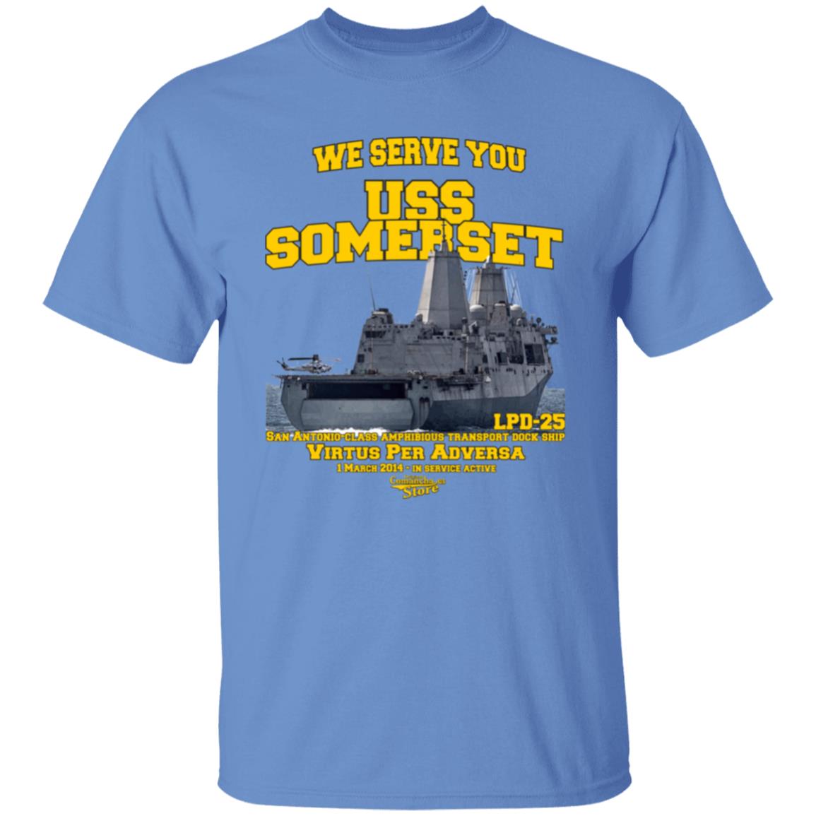 USS SOMERSET LPD-25 T-Shirt