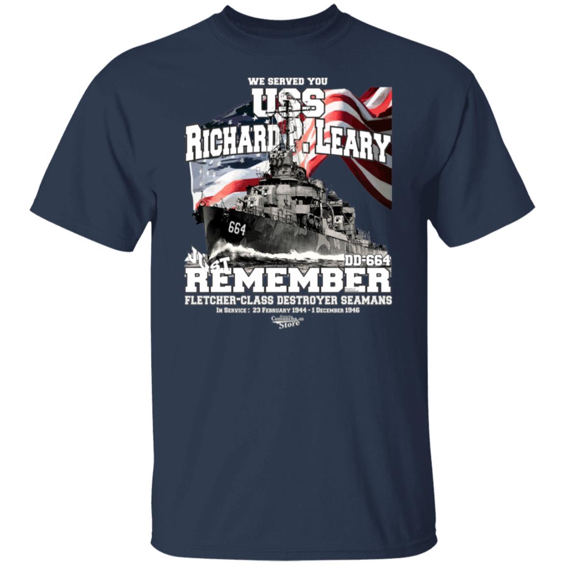 USS Richard P.Leary DD-664 T-Shirt