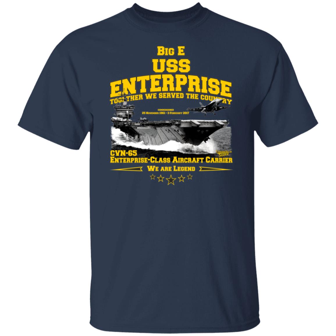 U.S.S. ENTERPRISE CVN-65 T-Shirt,