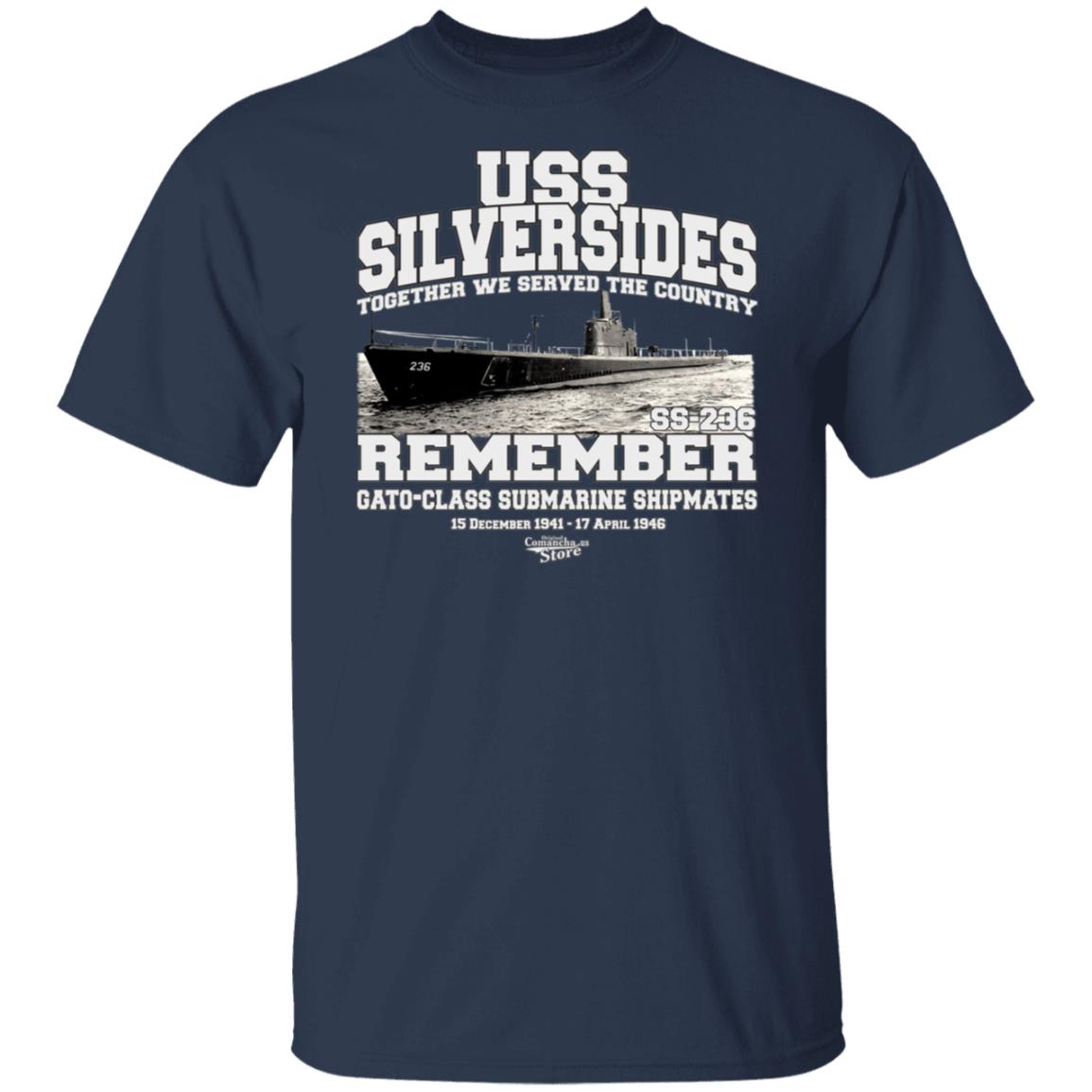 USS SILVERSIDES SS-236 Submarine T-Shirt