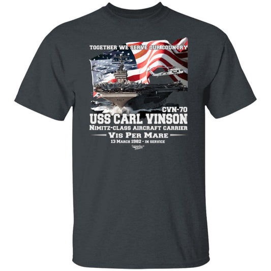 USS CARL VINSON CVN-70 T-Shirt