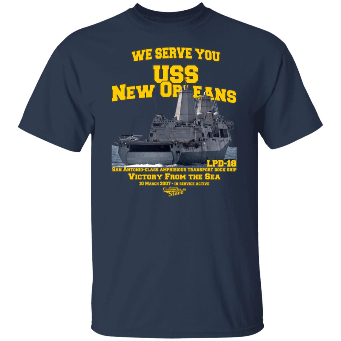 USS New Orleans LPD-18 T-Shirt