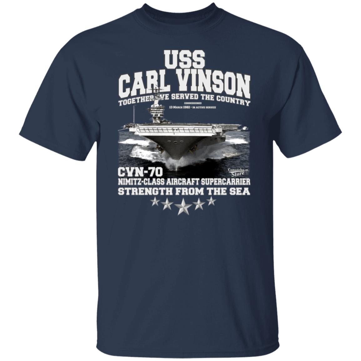 USS Carl Vinson CVN-70 t-shirt