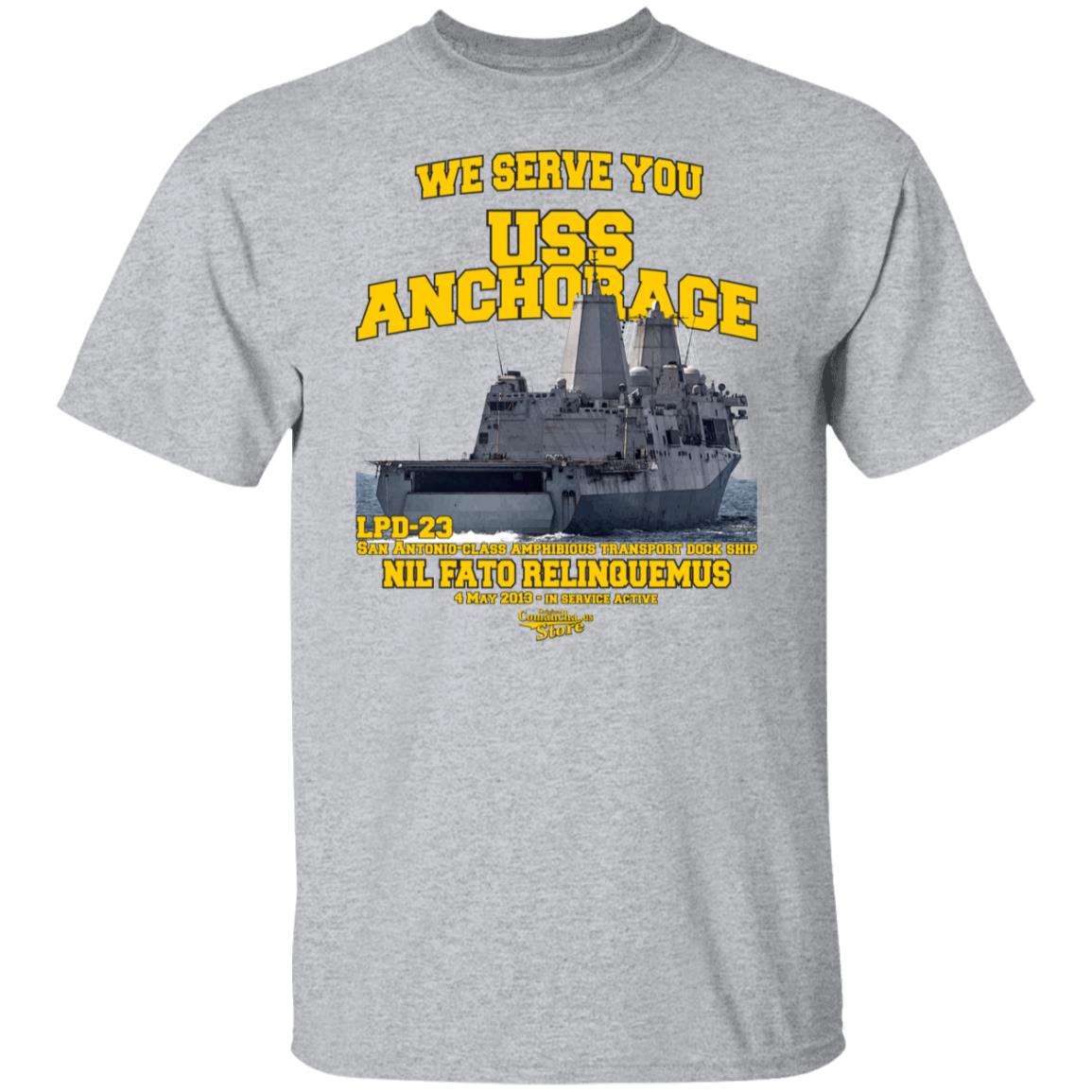 USS Anchorage LPD-23 T-Shirt