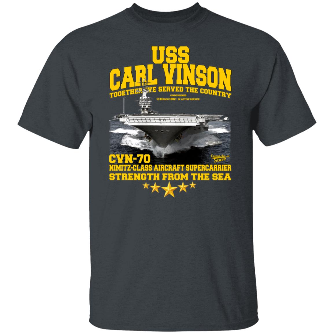 USS Carl Vinson CVN-70 t-shirt,