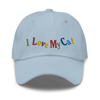 I Love My Cat Dad hat