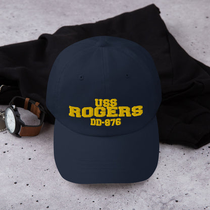 USS ROGERS DD-876 Destroyer Dad hat