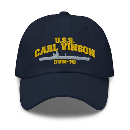 U.S.S. Carl Vinson CVN-70 Ship Cap