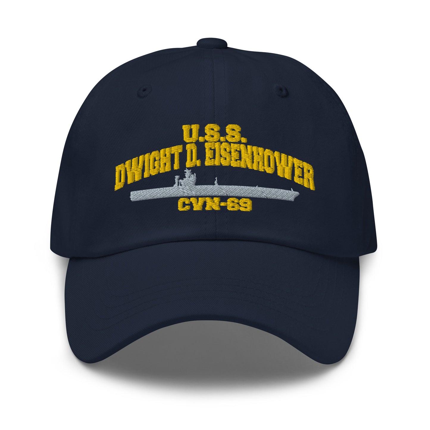 U.S.S. DWIGHT D. EISENHOWER CVN-69 Ship Cap