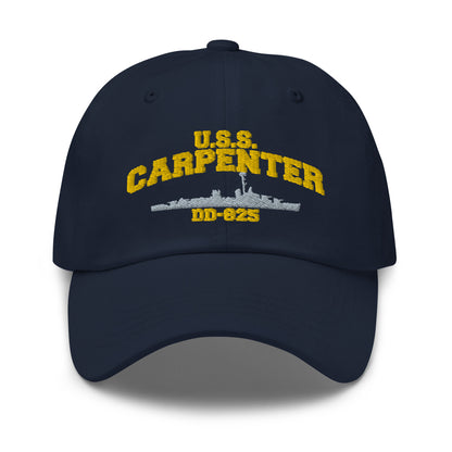 USS CARPENTER DD-825 Navy Cap