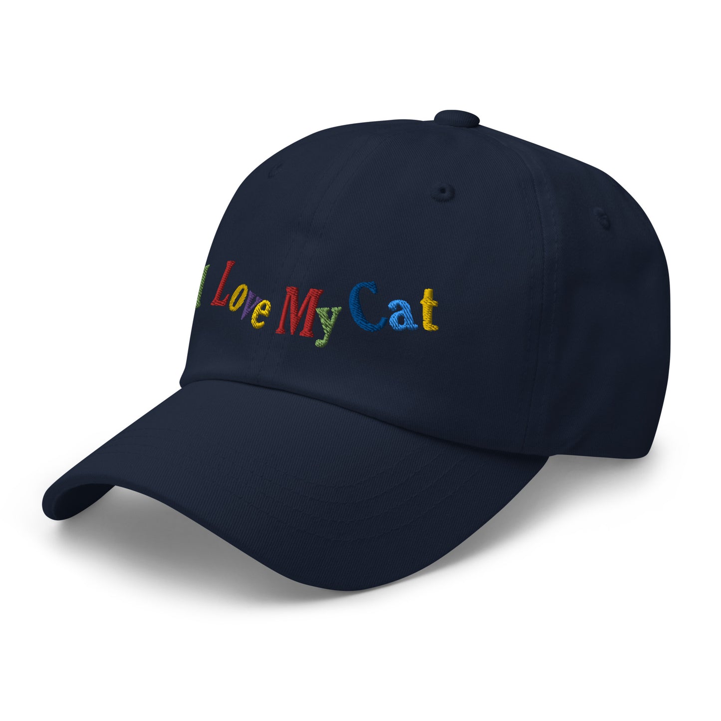 I Love My Cat Dad hat