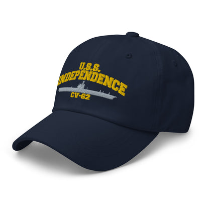 U.S.S. INDEPENDENCE CV-62 Ship Cap